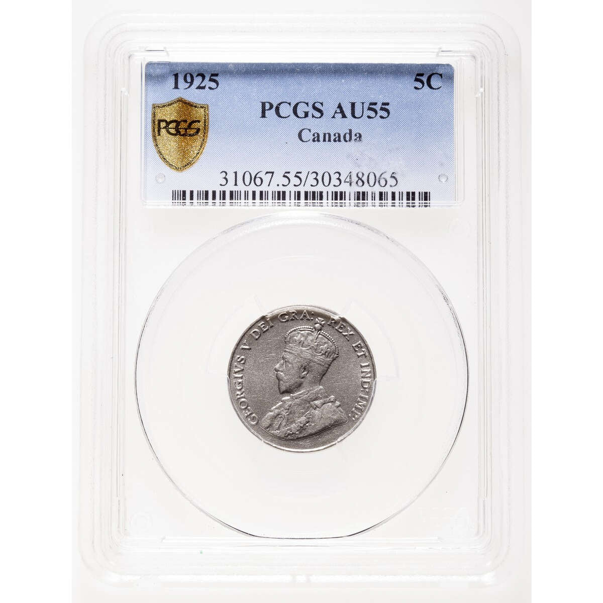 5 cent 1925  PCGS AU-55 Default Title