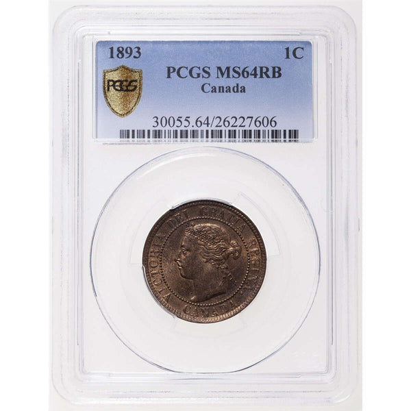 1 cent 1893 Red and Brown PCGS MS-64 Default Title