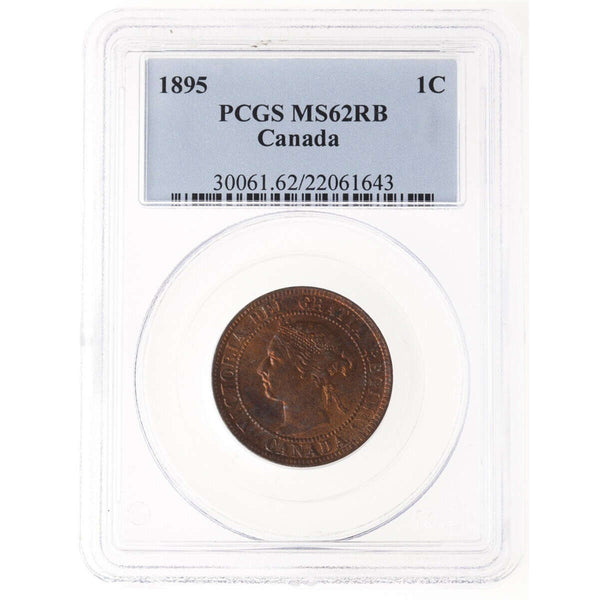 1 cent 1895  PCGS MS-62 Default Title