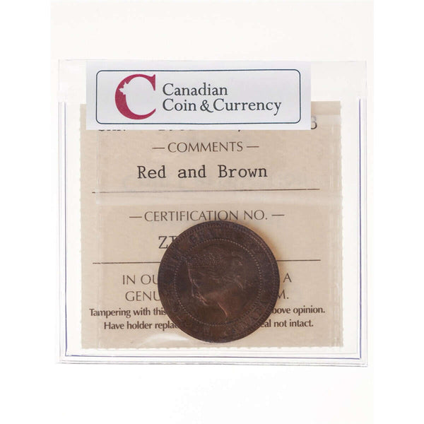 1 cent 1901 Red and Brown ICCS MS-63 Default Title