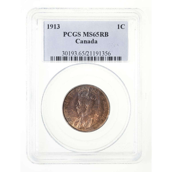 1 cent 1913 Red and Brown PCGS MS-65 Default Title