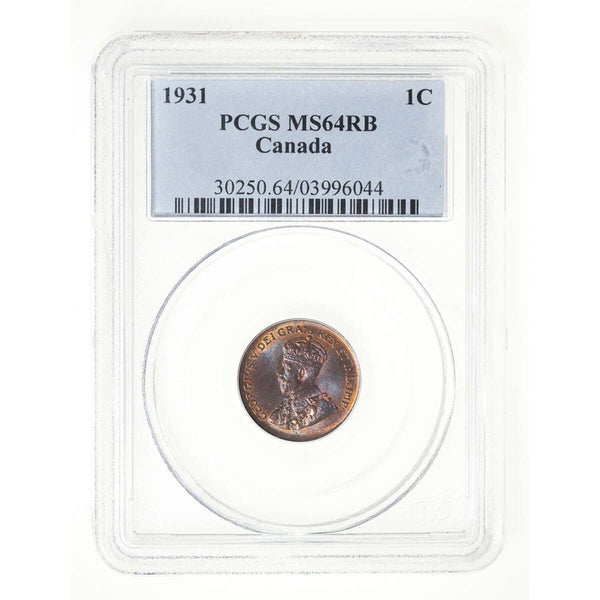 1 cent 1931 Red Brown PCGS MS-64 Default Title