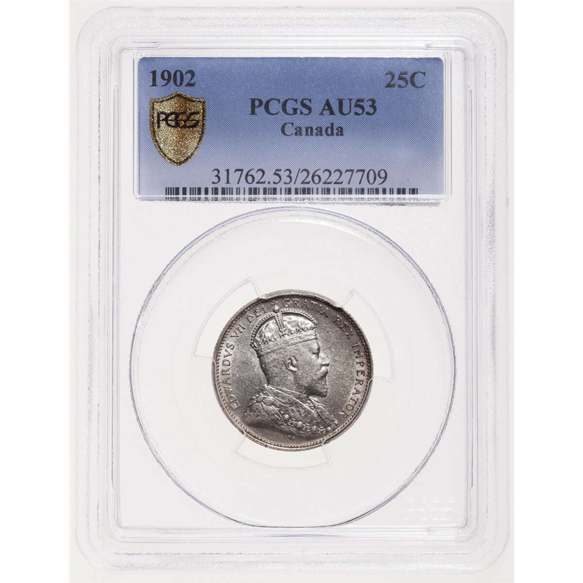 25 cent 1902  PCGS AU-53 Default Title