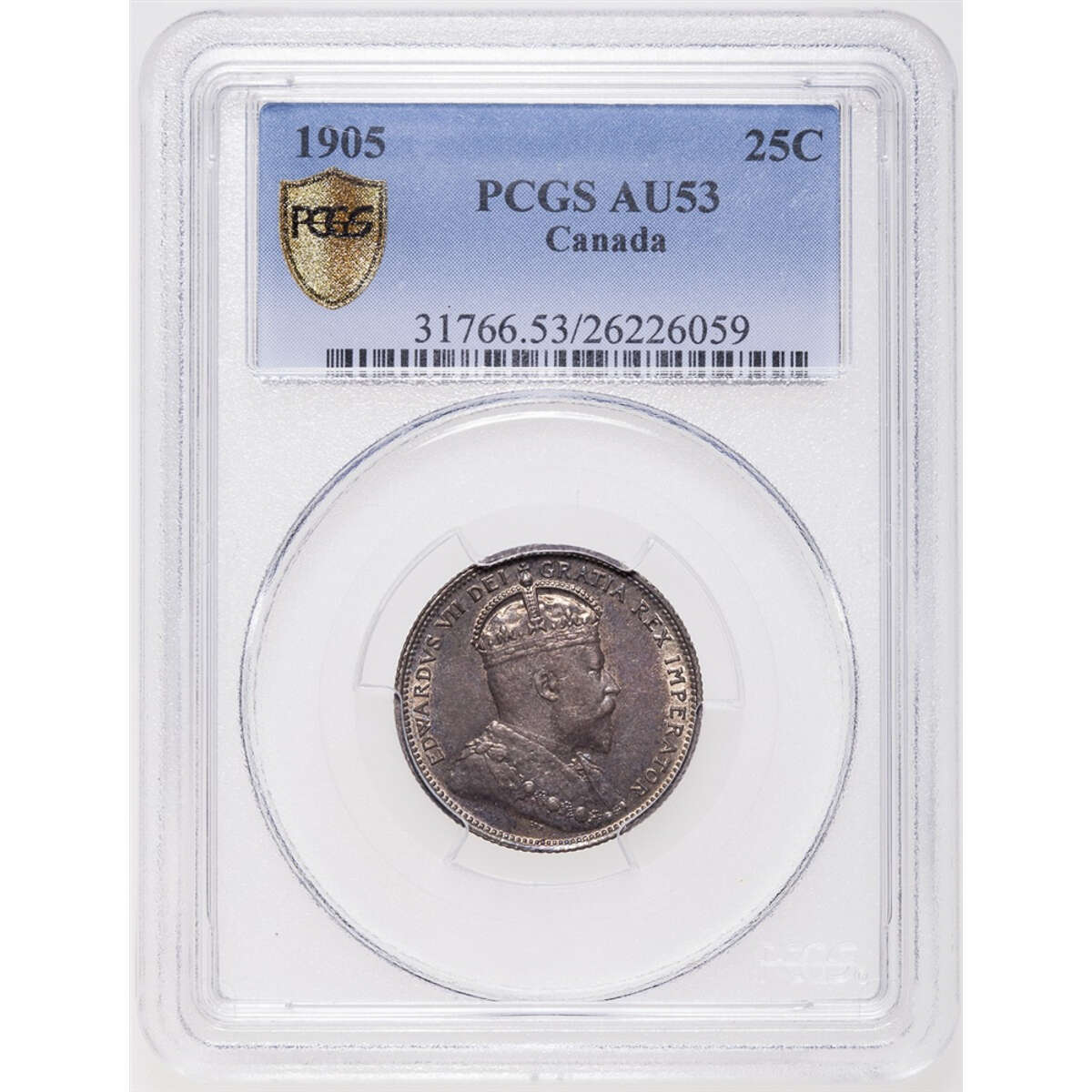 25 cent 1905  PCGS AU-53 Default Title