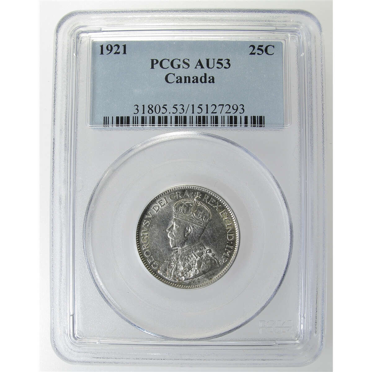 25 cent 1921  PCGS AU-53 Default Title