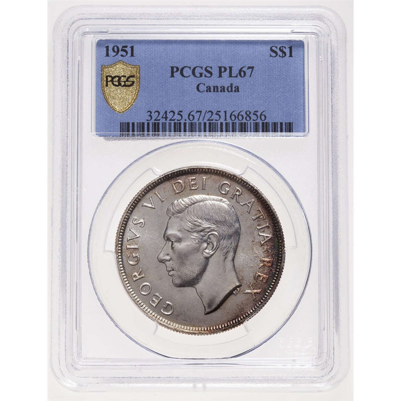 1 Dollar 1951  PCGS PL-67 Default Title