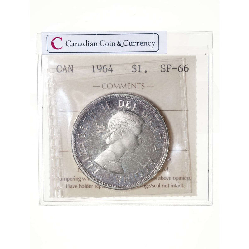 1 Dollar 1964 Cameo ICCS SP-66 Default Title