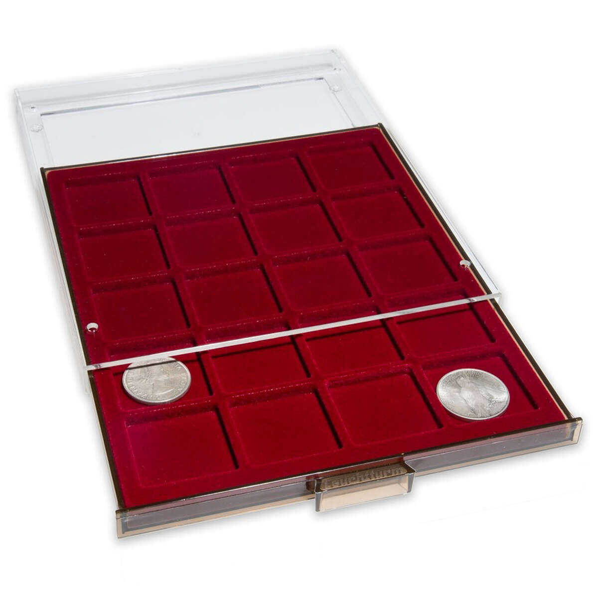 Coin Box MB with Square Compartments 48mm x 48mm - 20 compartment