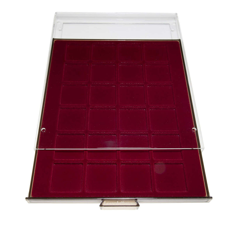 Coin Box MB with Square Compartments 42mm x 42mm - 24 compartment
