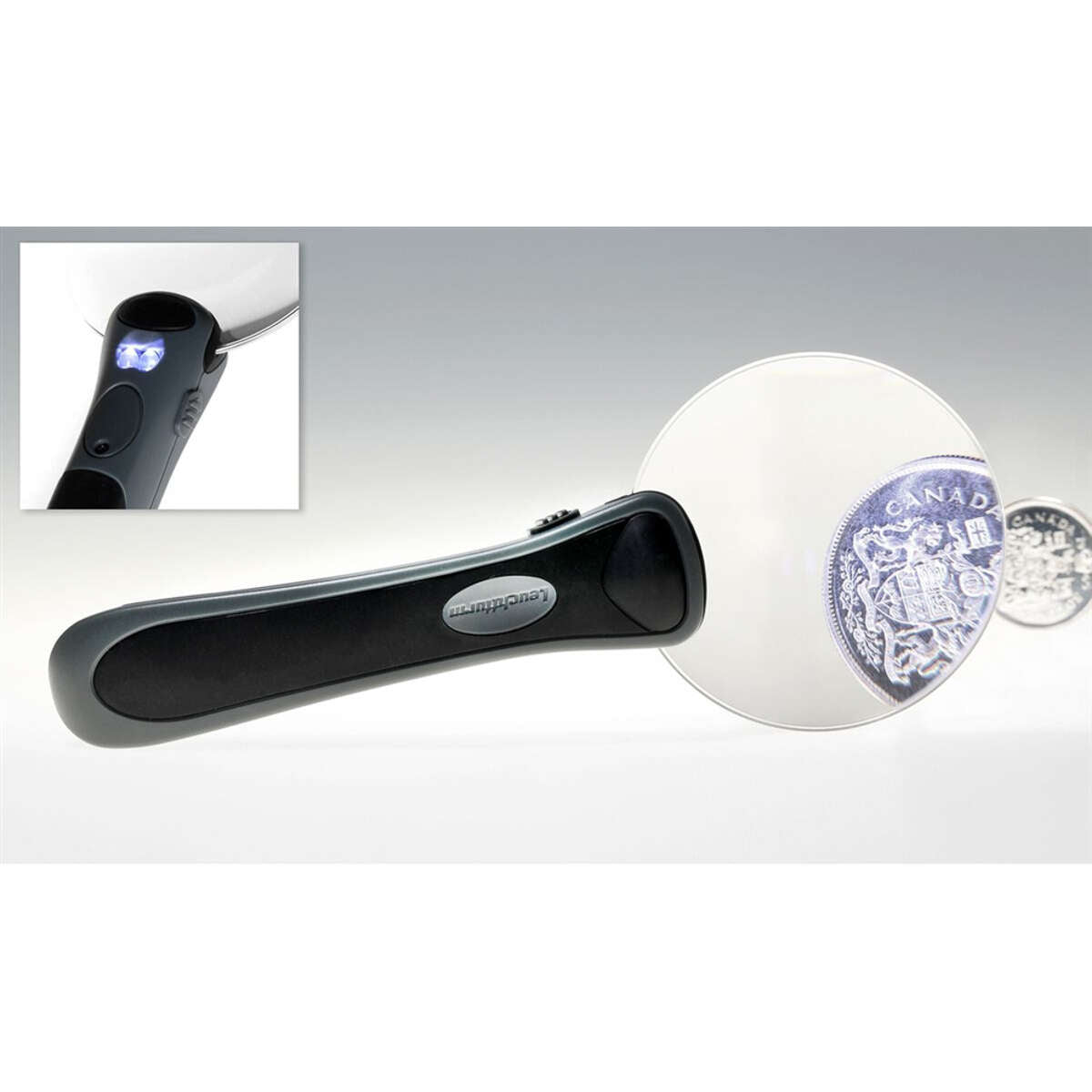 Frameless LED Illuminated 2.5x Magnifier