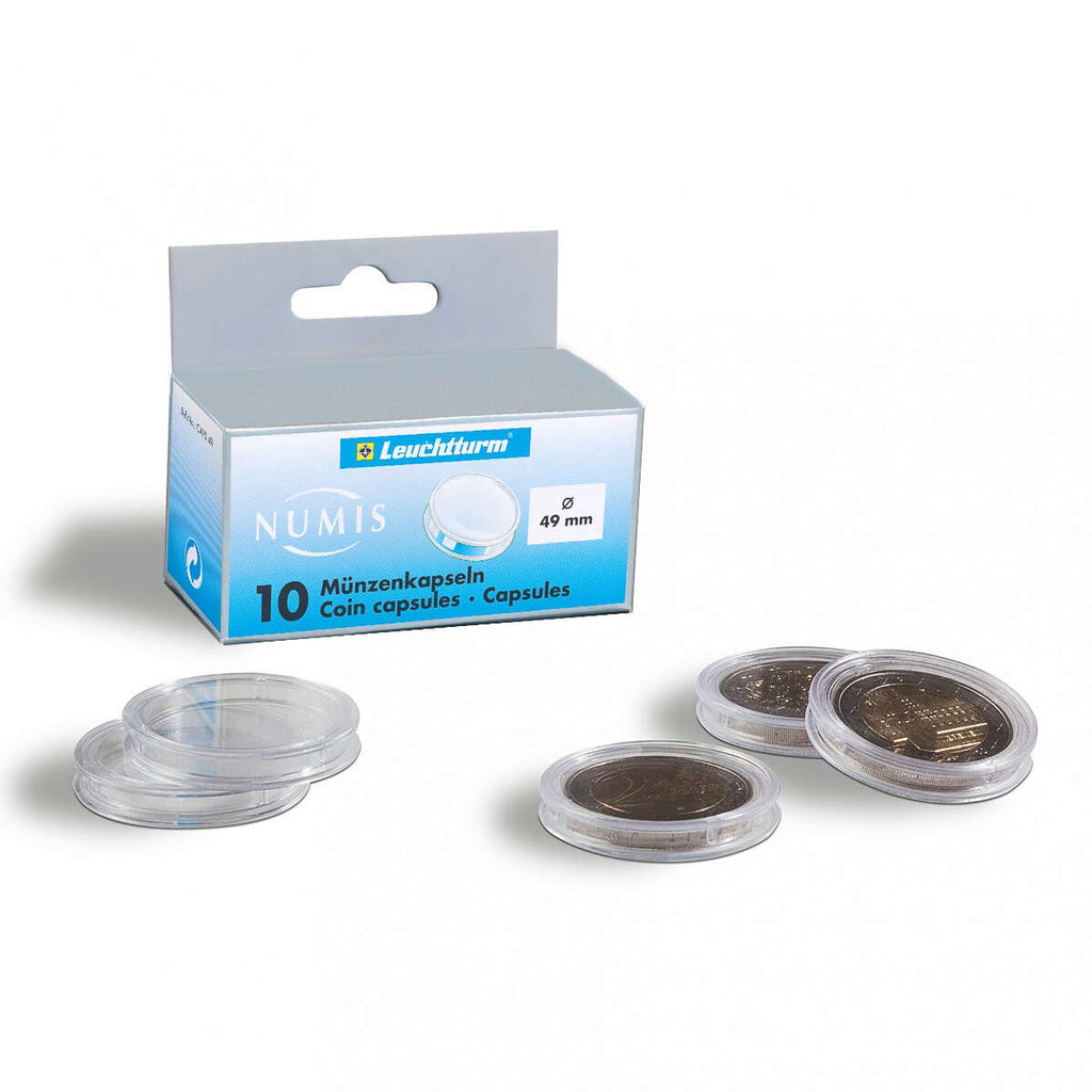 Bar Code Round Capsule Round Coin Capsules