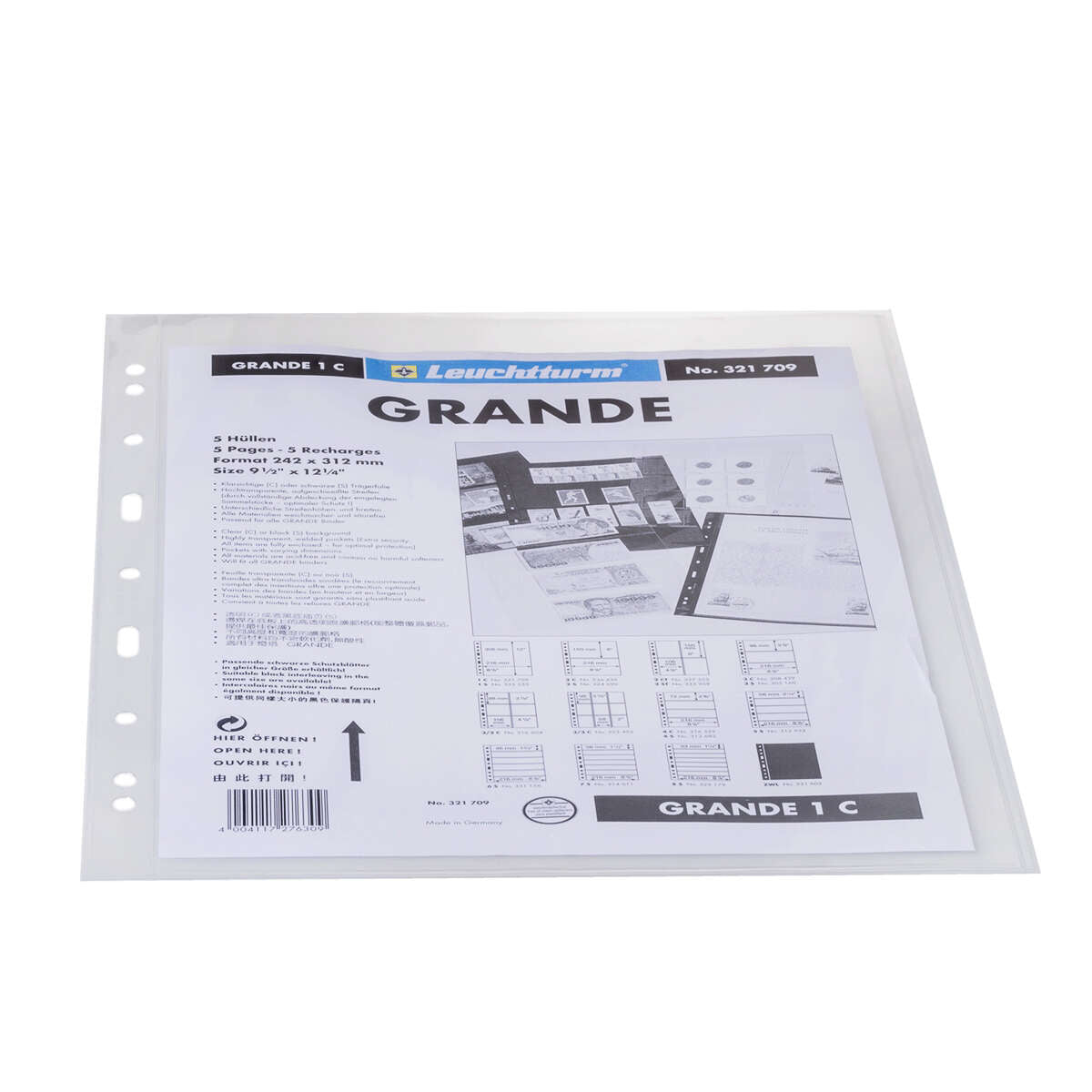 GRANDE Album Sheets 1 pocket