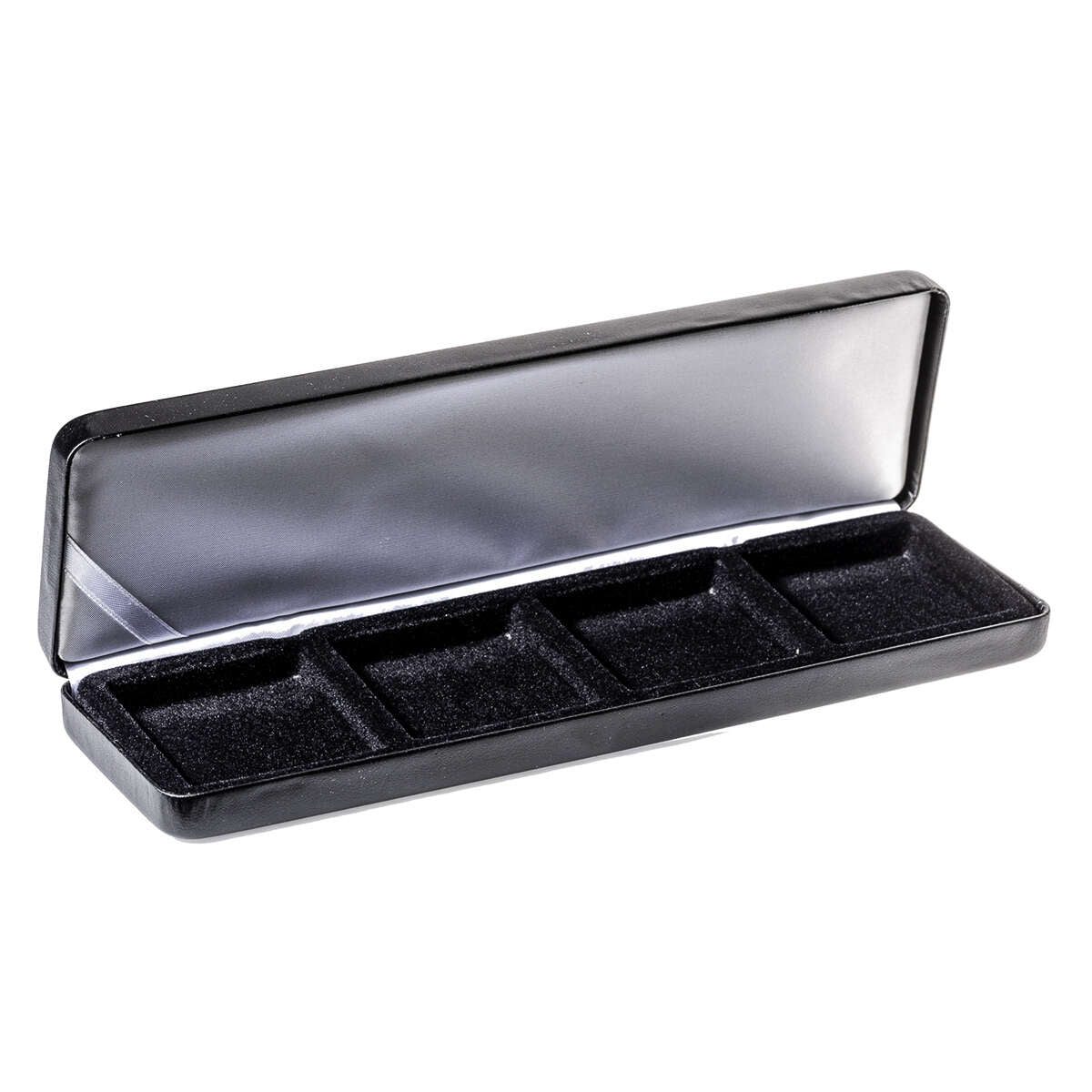 NOBILE Coin Case 4 Compartment / Black