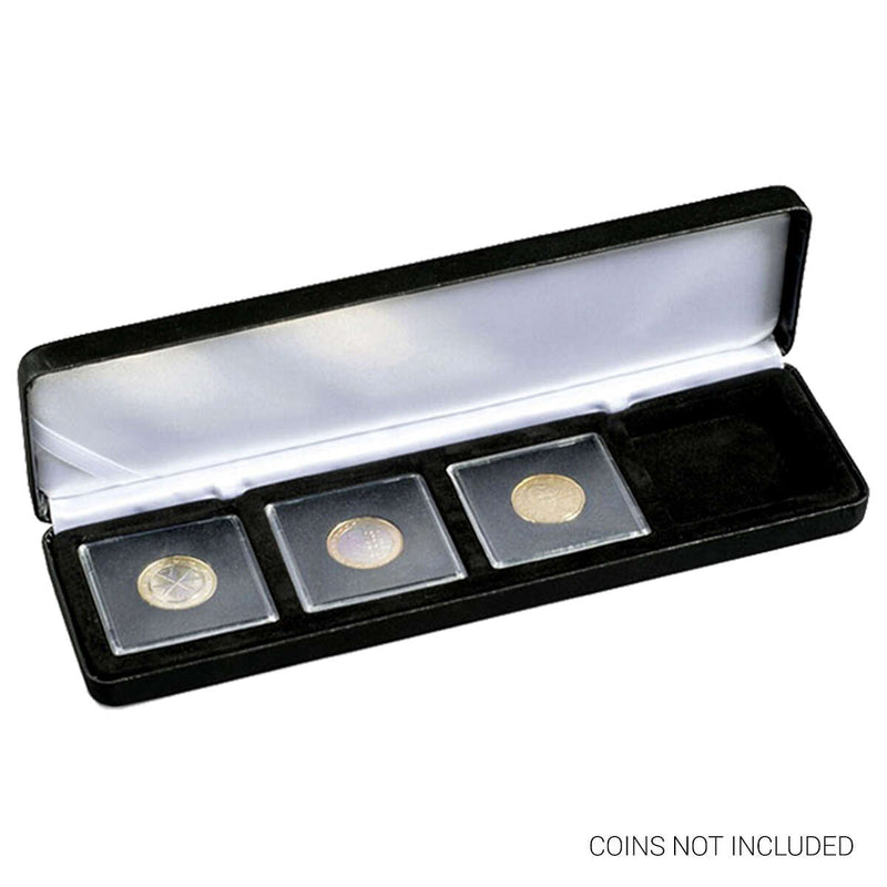 NOBILE Coin Case 4 Compartment / Black