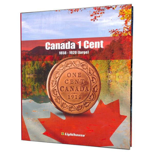 VISTA NATURE Canada Albums 1 Cent Large 1858-1920