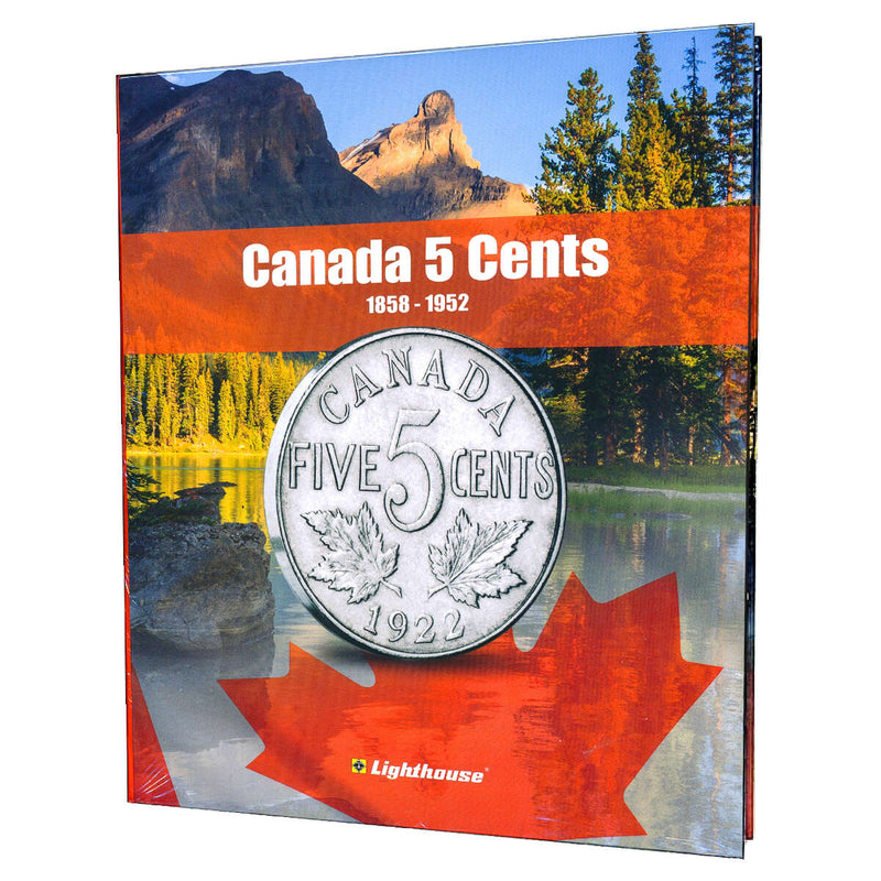VISTA NATURE Canada Albums 5 Cents 1858-1952