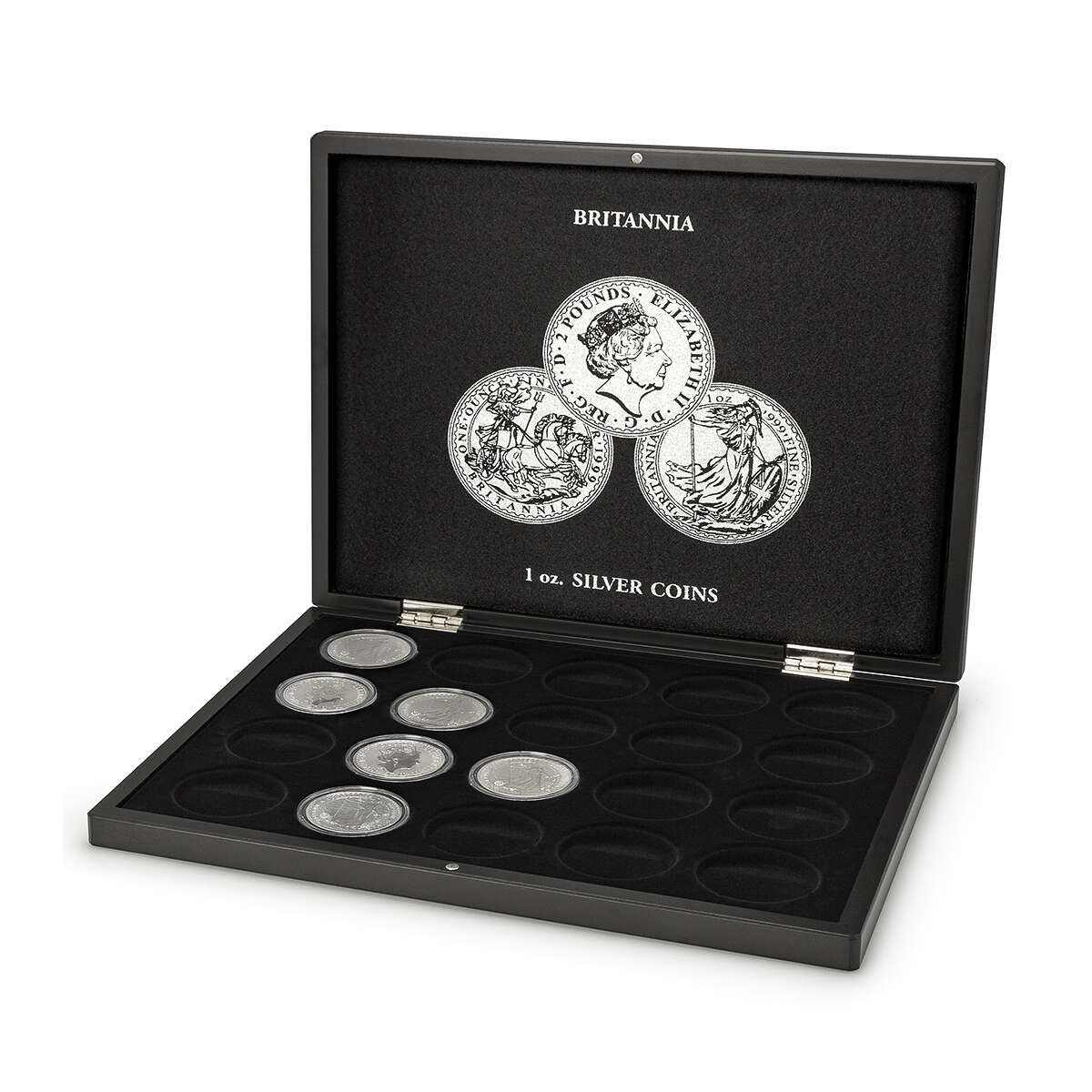 Silver Bullion Presentation Case Britannia