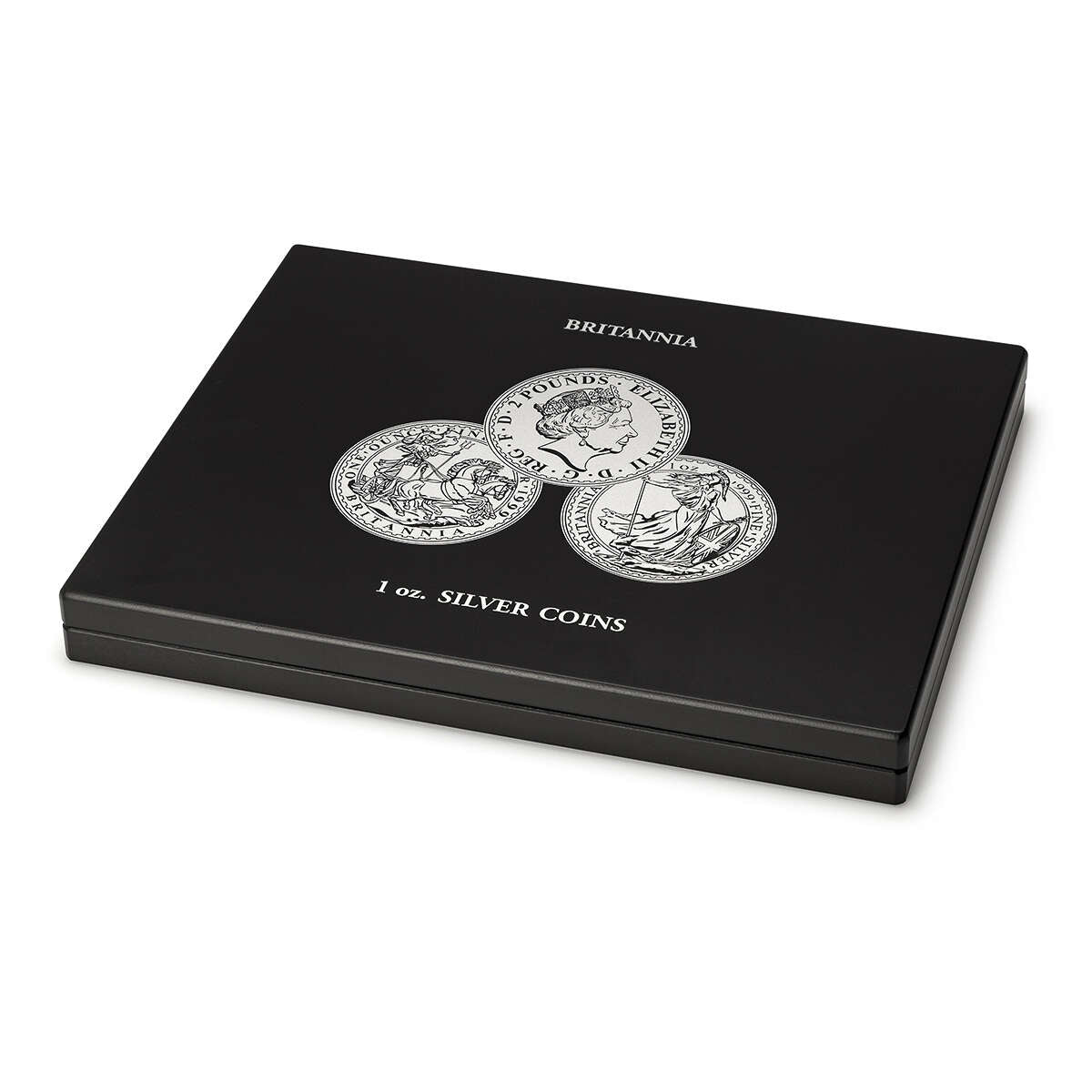 Silver Bullion Presentation Case Britannia