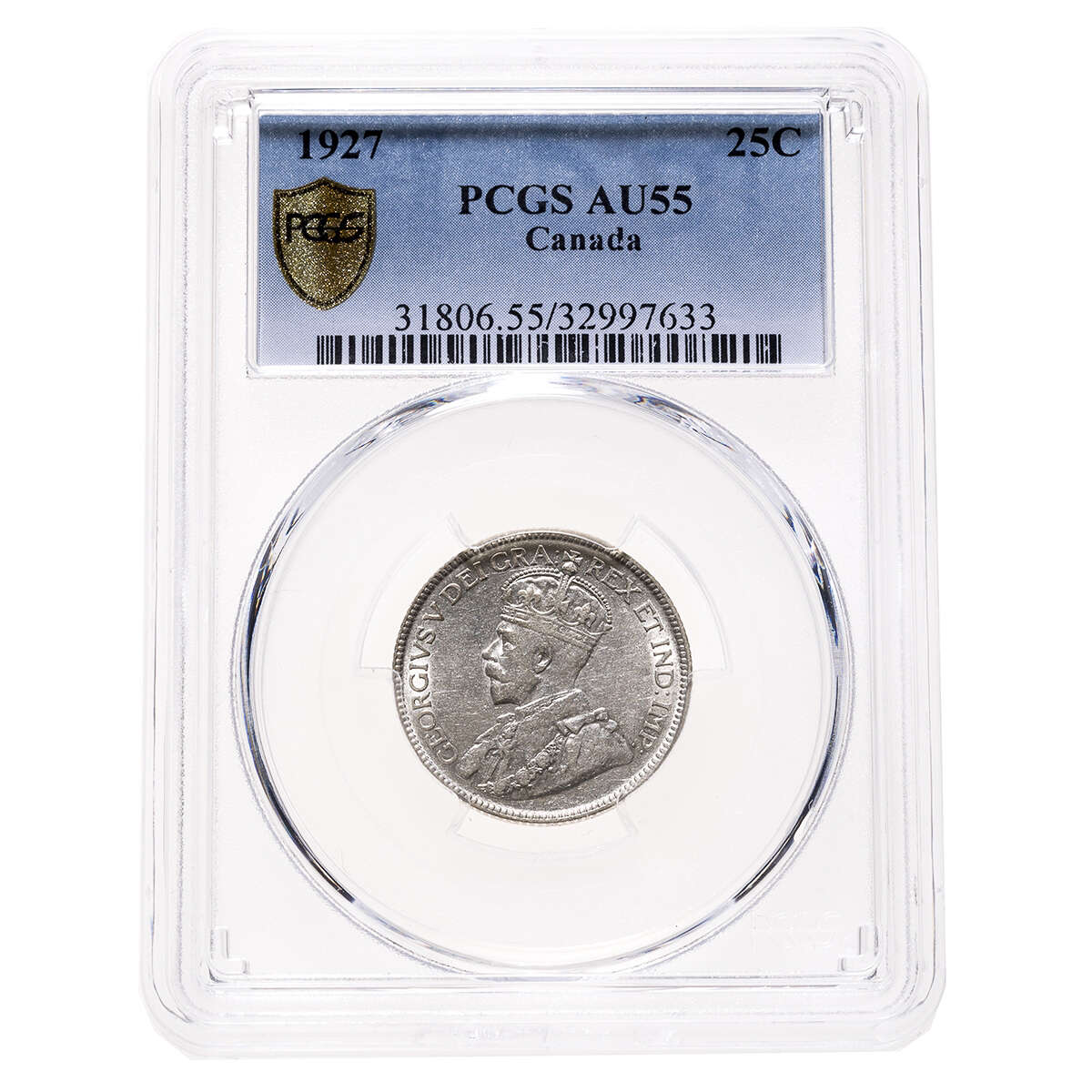 25 cent 1927  PCGS AU-55 Default Title