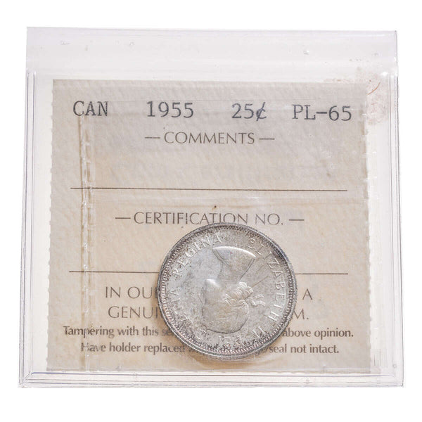 25 cent 1955  ICCS PL-65 Default Title
