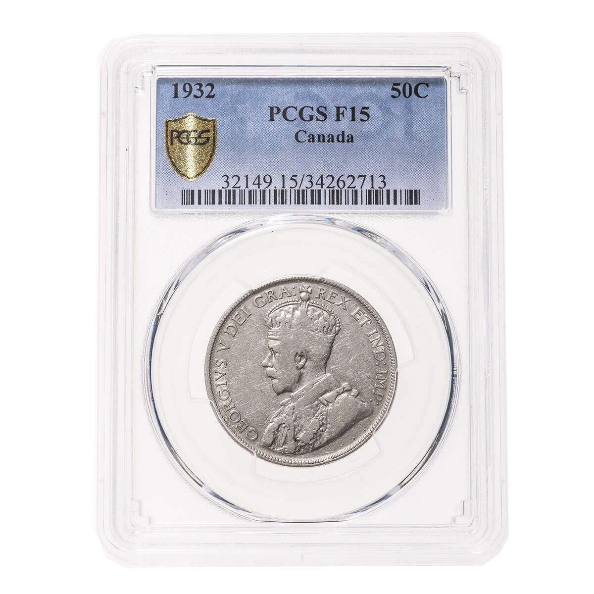 50 cent 1932  PCGS F-15 Default Title