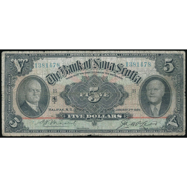 The Bank of Nova Scotia  $5 1929   F-12 Default Title