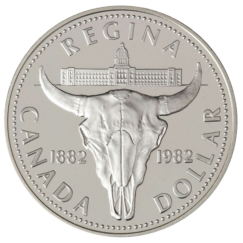 1982 $1 Regina Centennial - Silver Dollar Proof Default Title