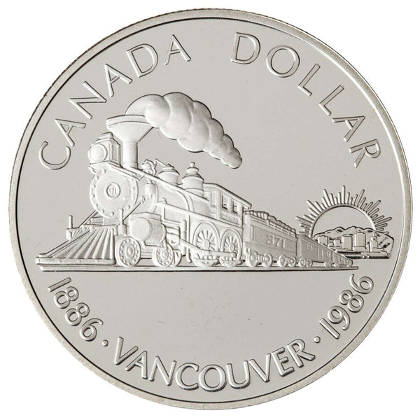 1986 $1 Vancouver Centennial - Silver Dollar Proof Default Title