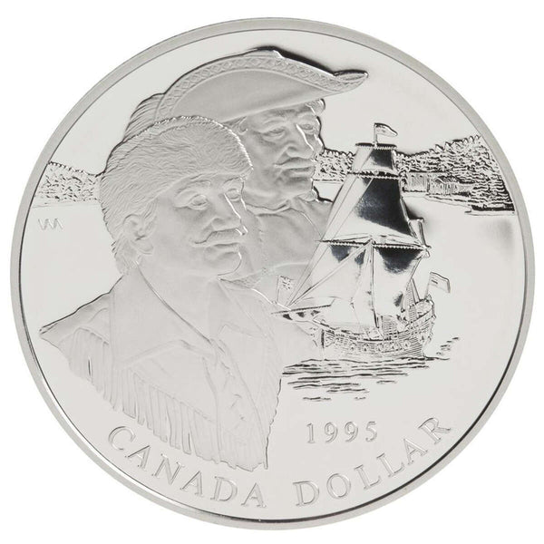 1995 $1 The Hudson's Bay Company, 325th Anniversary - Sterling Silver Dollar Proof Default Title