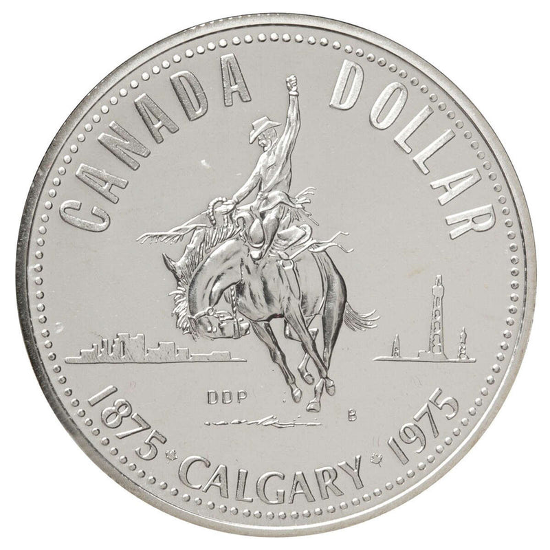 1975 $1 Calgary Centennial, Medal Axis - Silver Dollar Default Title