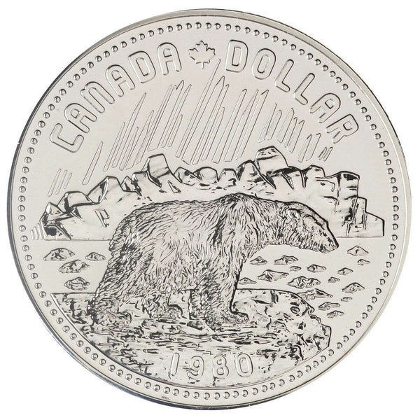 1980 $1 Arctic Territories Centennial - Silver Dollar Default Title