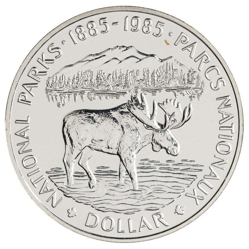 1985 $1 National Parks Centennial - Silver Dollar B.U. Default Title