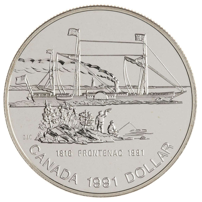 1991 The Frontenac, 175th Anniversary - Silver Dollar B.U. Default Title