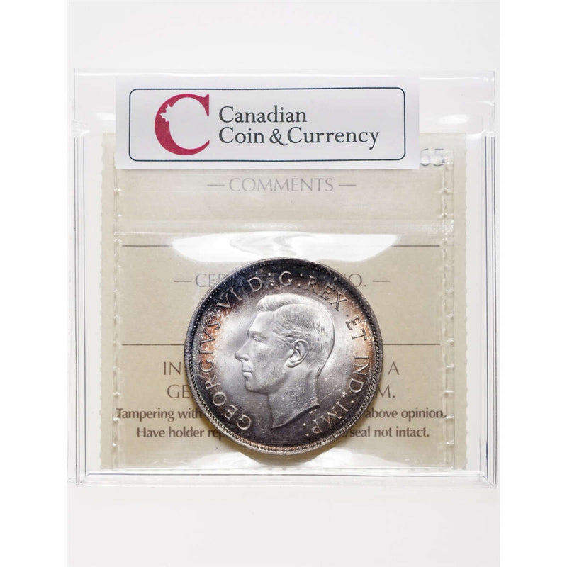 50 cent 1937  ICCS MS-65 Default Title