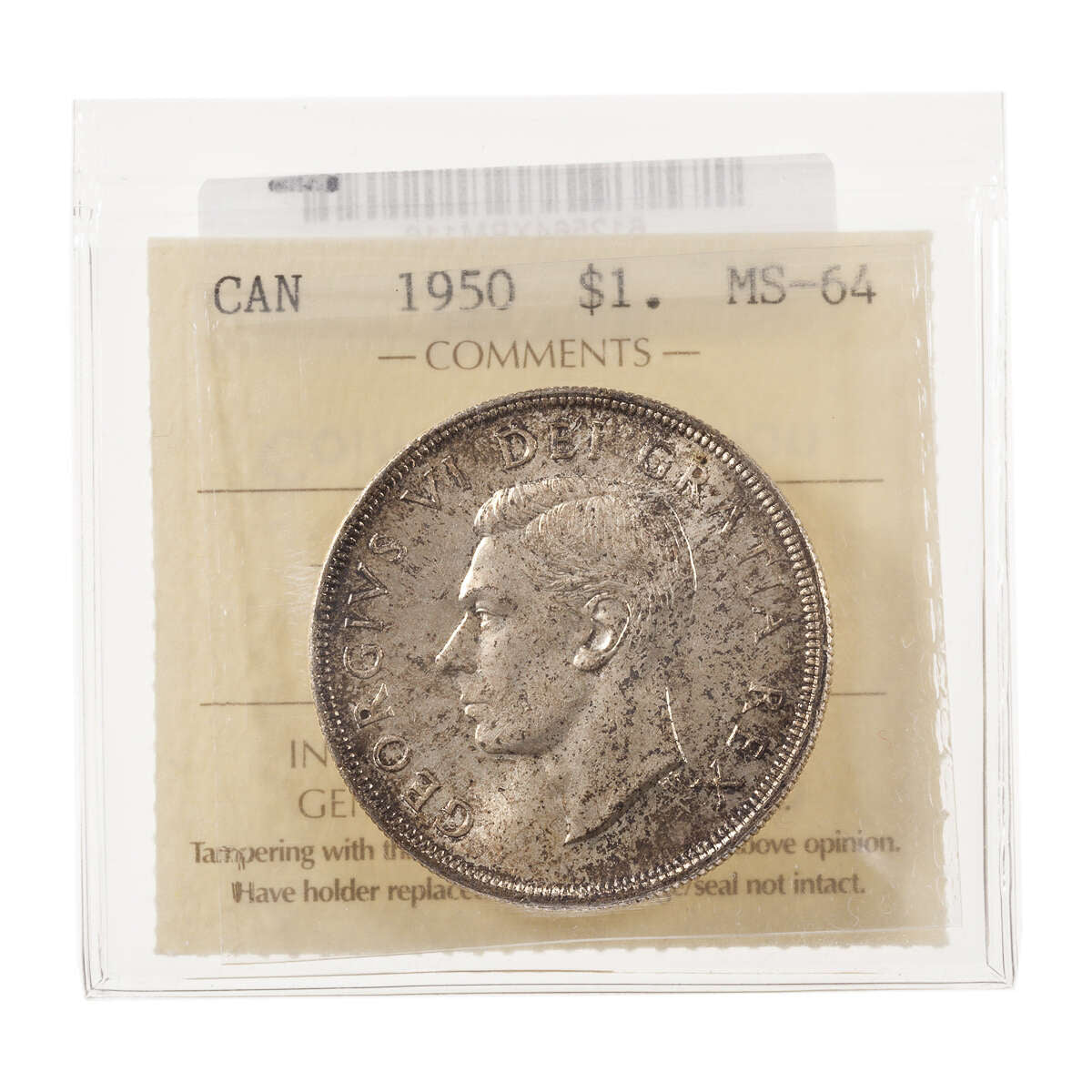 1 Dollar 1950 FWL ICCS MS-64 Default Title