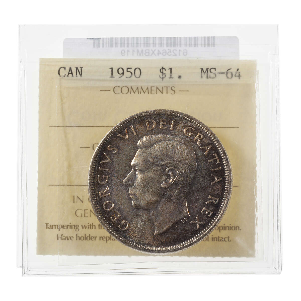 1 Dollar 1950 FWL ICCS MS-64 Default Title