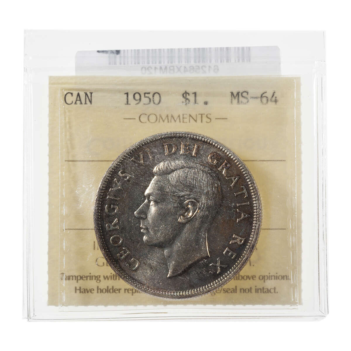 1 Dollar 1950 FWL ICCS MS-64 Default Title