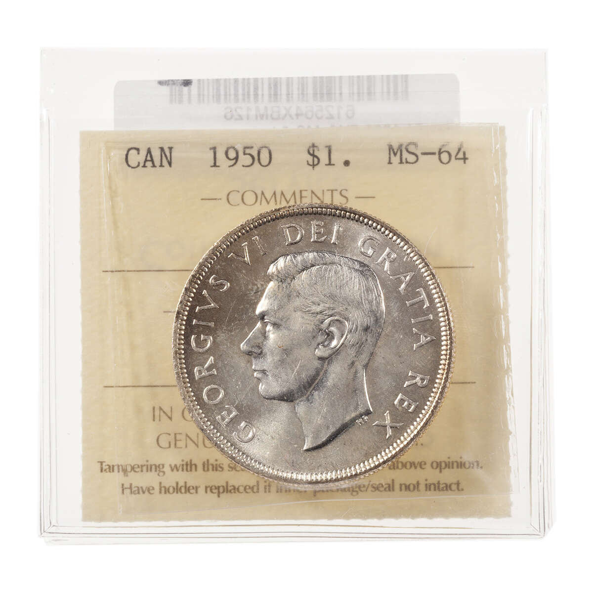 1 Dollar 1950 FWL ICCS MS-64 Default Title