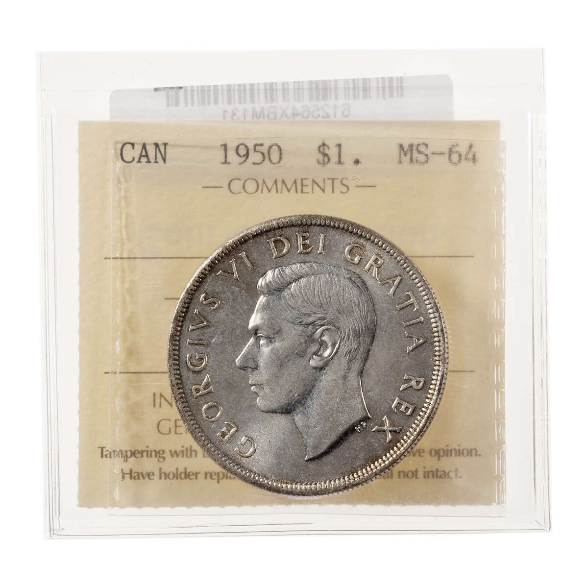 1 Dollar 1950 FWL ICCS MS-64 Default Title