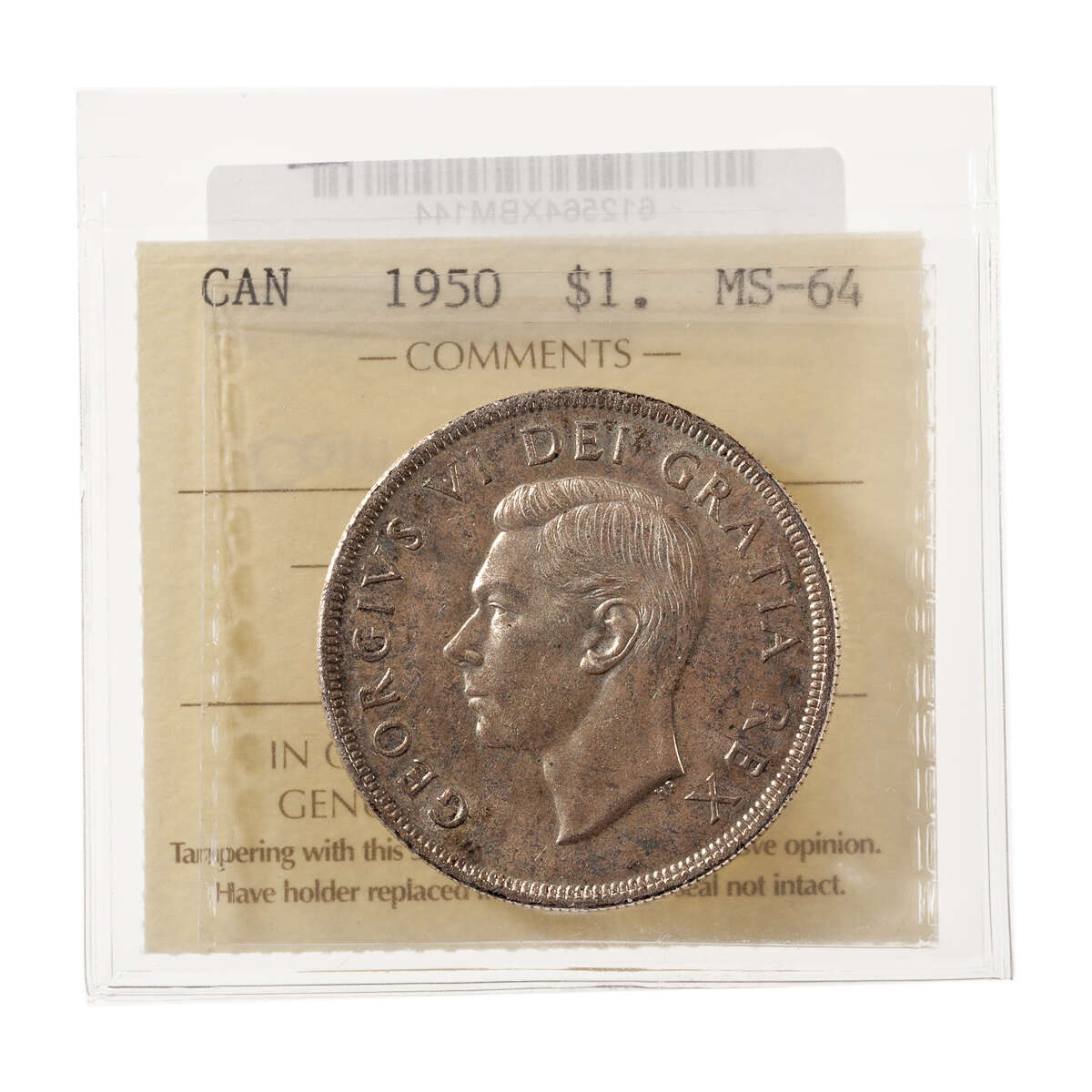 1 Dollar 1950 FWL ICCS MS-64 Default Title