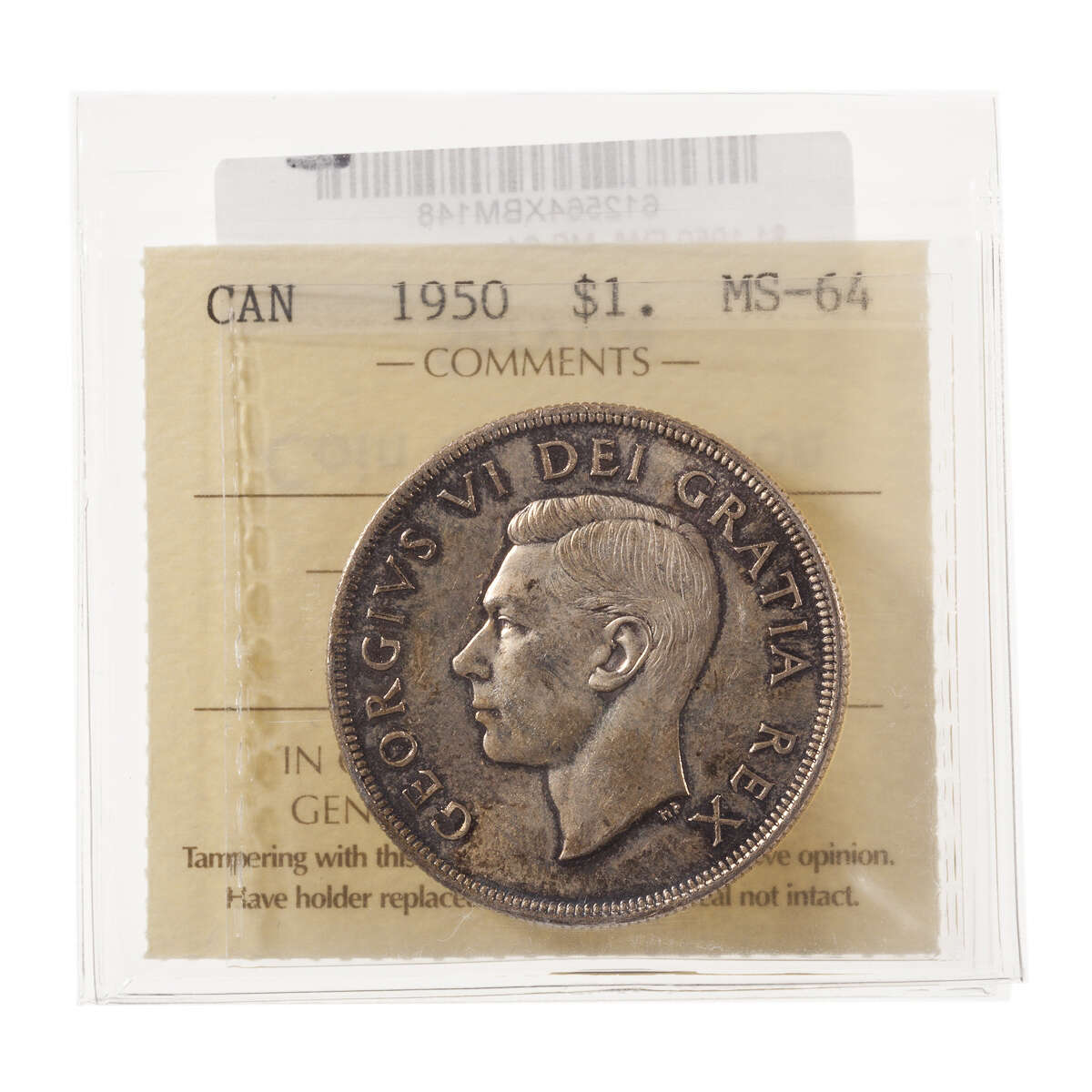 1 Dollar 1950 FWL ICCS MS-64 Default Title