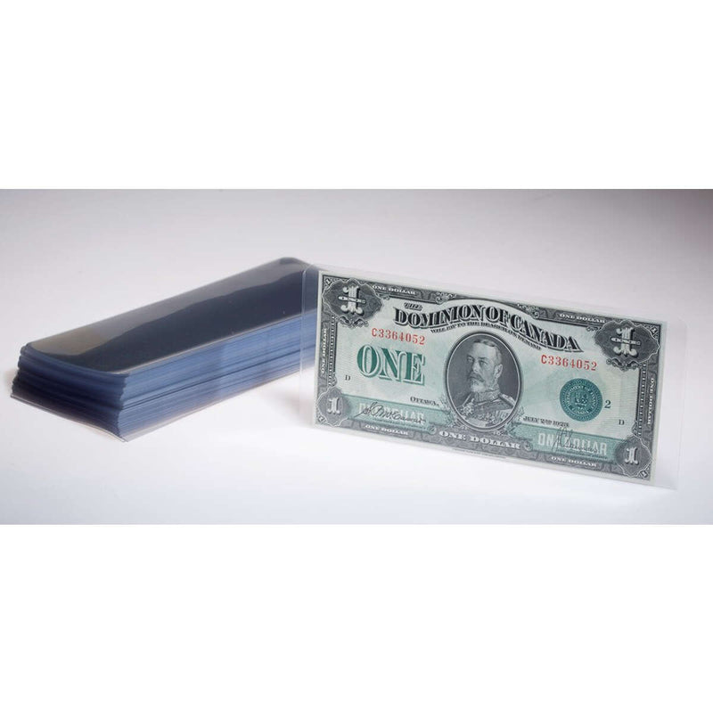 30 Pack Hard Plastic Clear Money Holder, 6.8 x 2.9, Waterproof Currency  Sleeves Dollar Bill Display Protector Organizer Case Supplies for Collectors