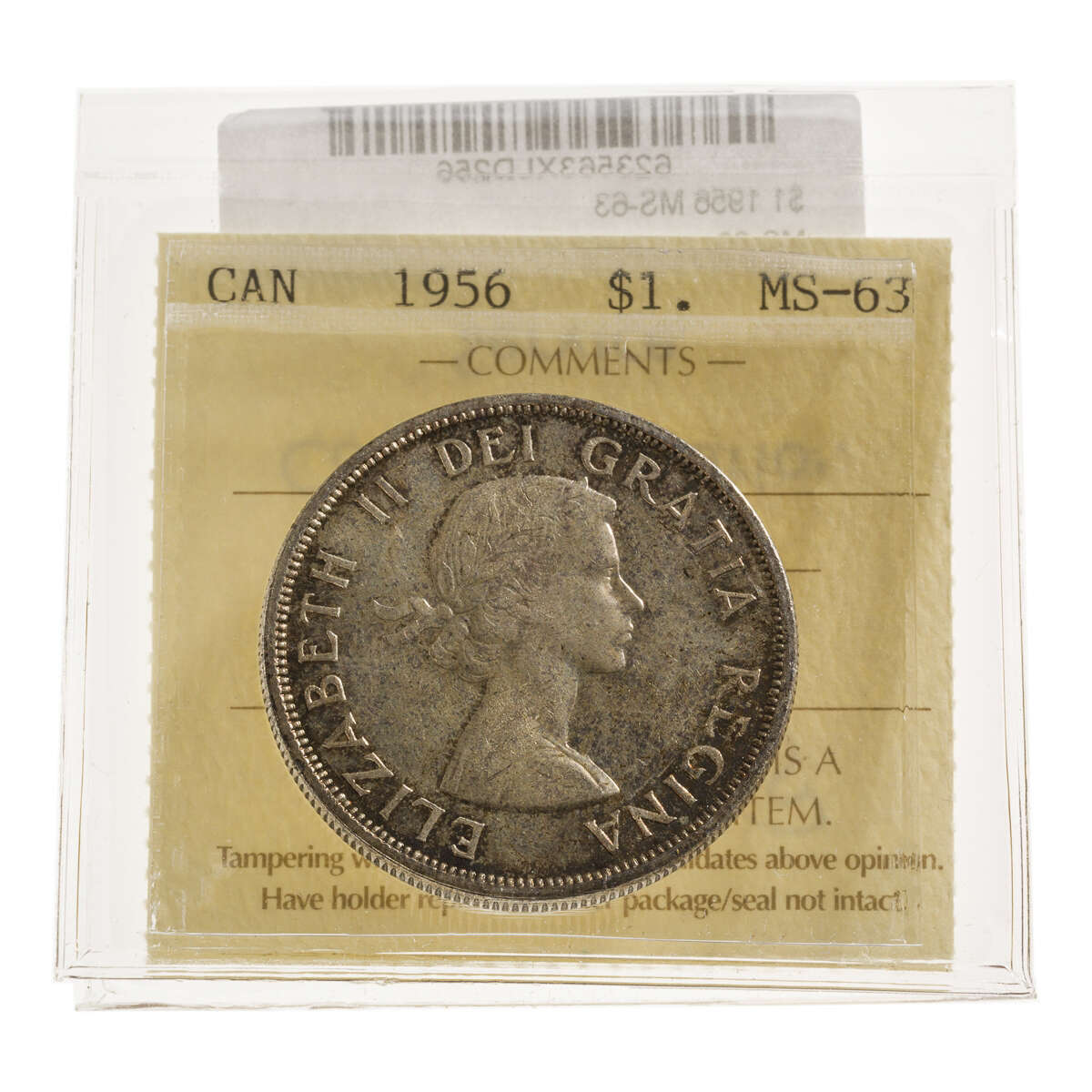 1 Dollar 1956  ICCS MS-63 Default Title