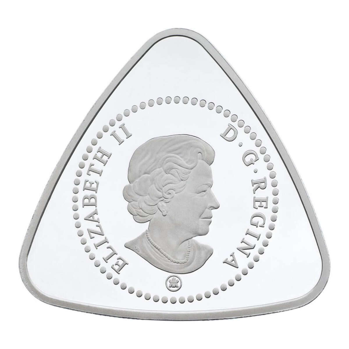 2008 50c Milk Delivery - Sterling Silver Triangular Coin Default Title