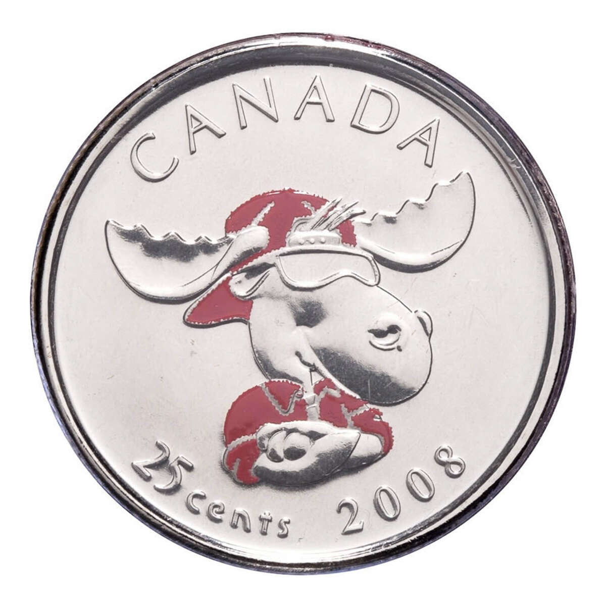 2008 25c Canada Day - Coloured Coin Default Title