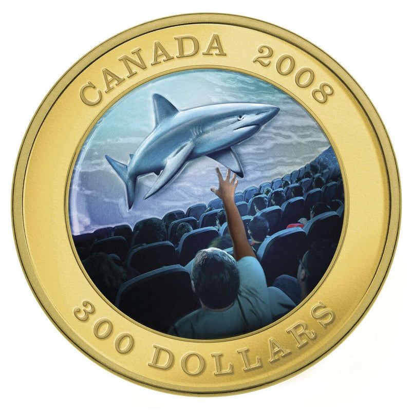 2008 $300 Canadian Achievements Series: IMAX - 14-kt. Gold Coin