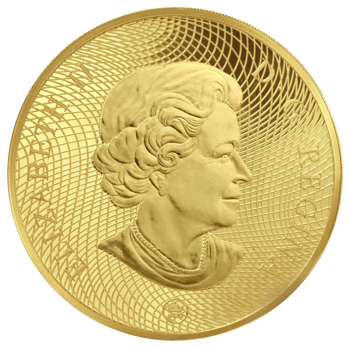 2009 $300 Summer Moon Mask - 14-kt. Gold Coin