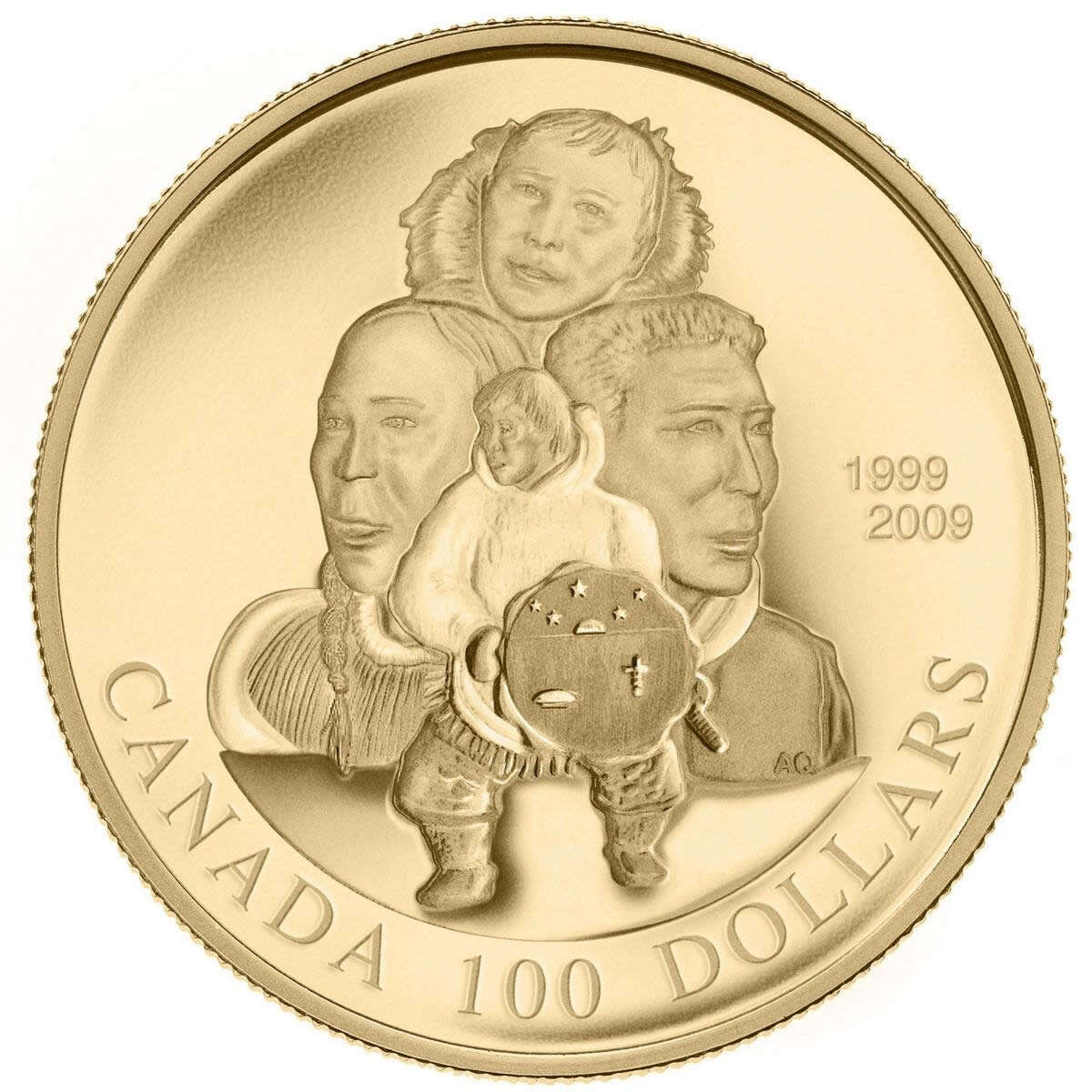 2009 $100 Gold Ann. Nunavut Default Title