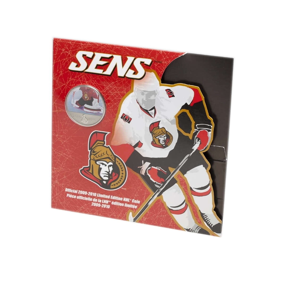 2009-2010 50c NHL: Ottawa Senators - Coloured Coin