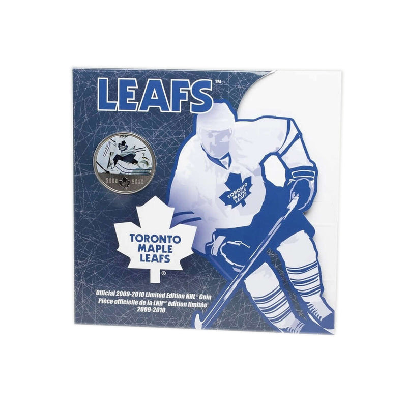 2009-2010 50c NHL: Toronto Maple Leafs - Coloured Coin
